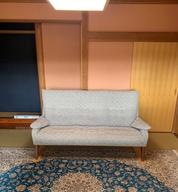 納品事例 真備町H様邸 (ソファー ペルシャ絨毯)