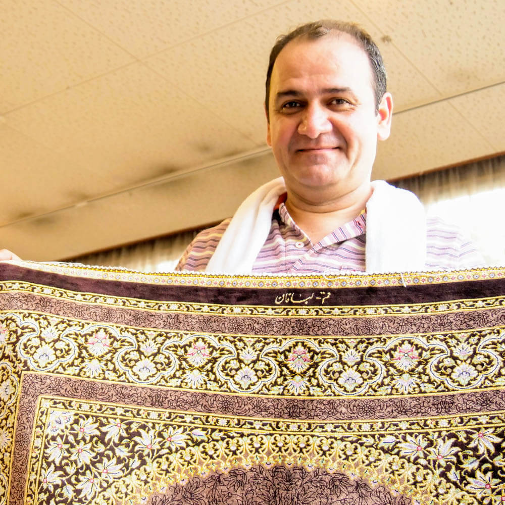 【お知らせ】イランの絨毯商と直接話せる「じゅうたんフェア」