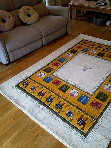 納品事例 府中市M様邸(ギャッベ)