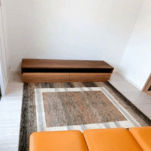 呉市S様邸(ソファ、ギャッベ、無垢一枚板テーブル、ベンチ、チェア)