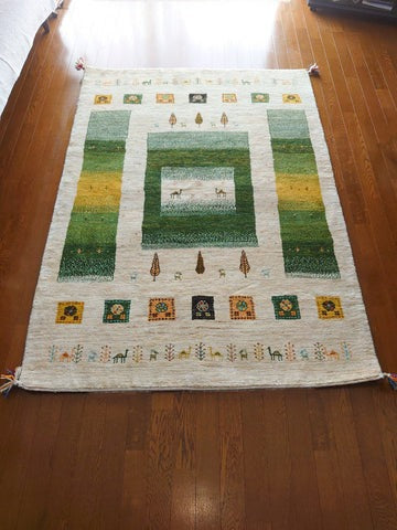 納品事例 福山市N様邸(ギャッベ)