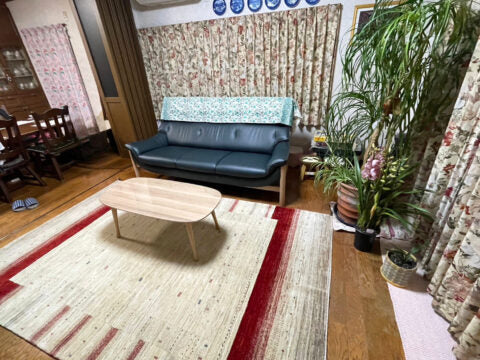 納品事例 福山市 Y様邸 ギャッベ