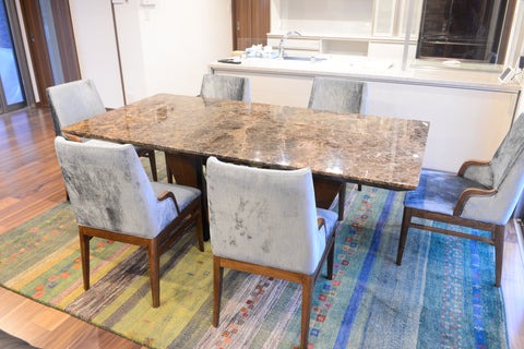 納品事例 福山市相方S様邸 (ペルシャ絨毯、ギャッベ、下駄箱、ソファ)