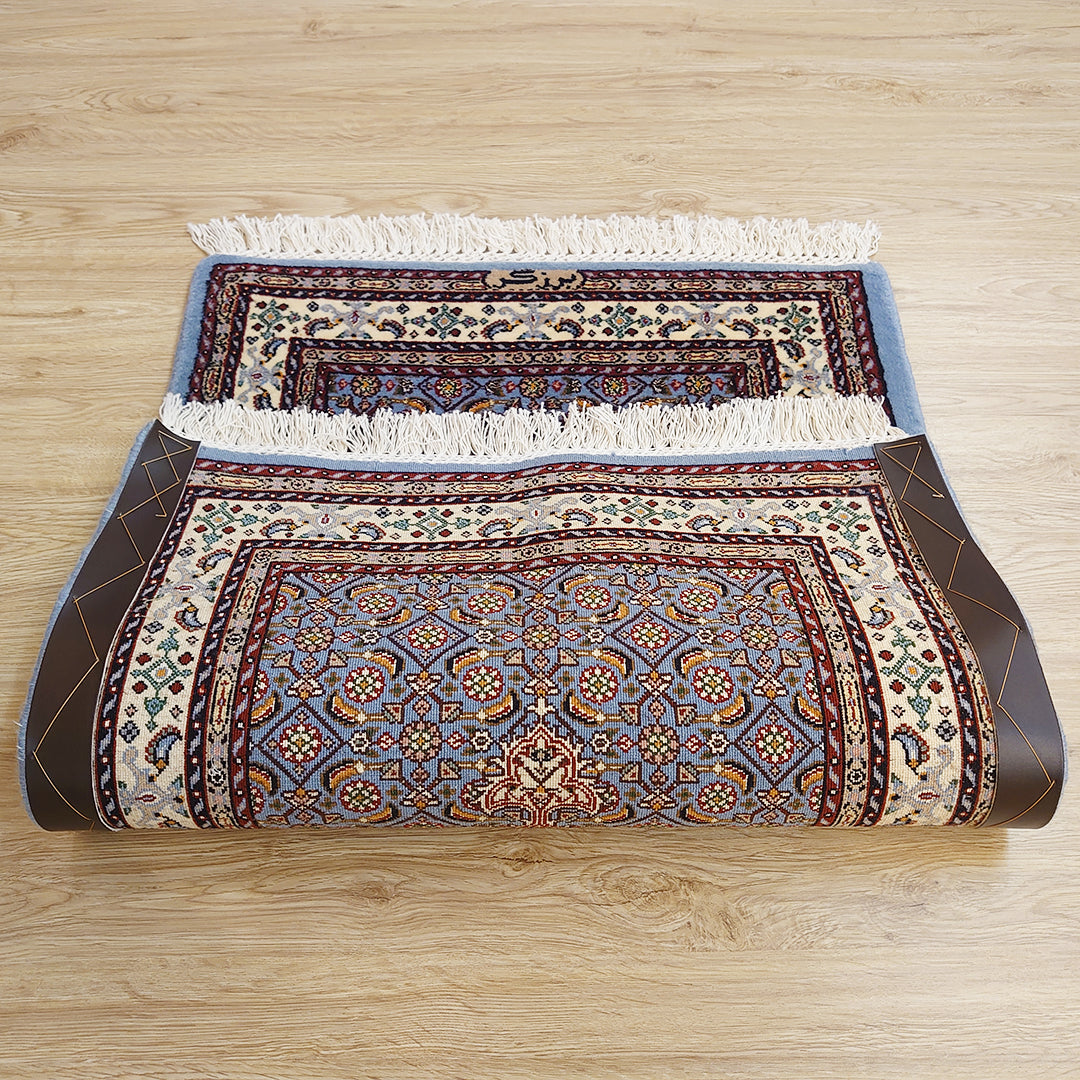 ペルシャ絨毯 イラン ムード産<br>玄関マットサイズ 88×60
