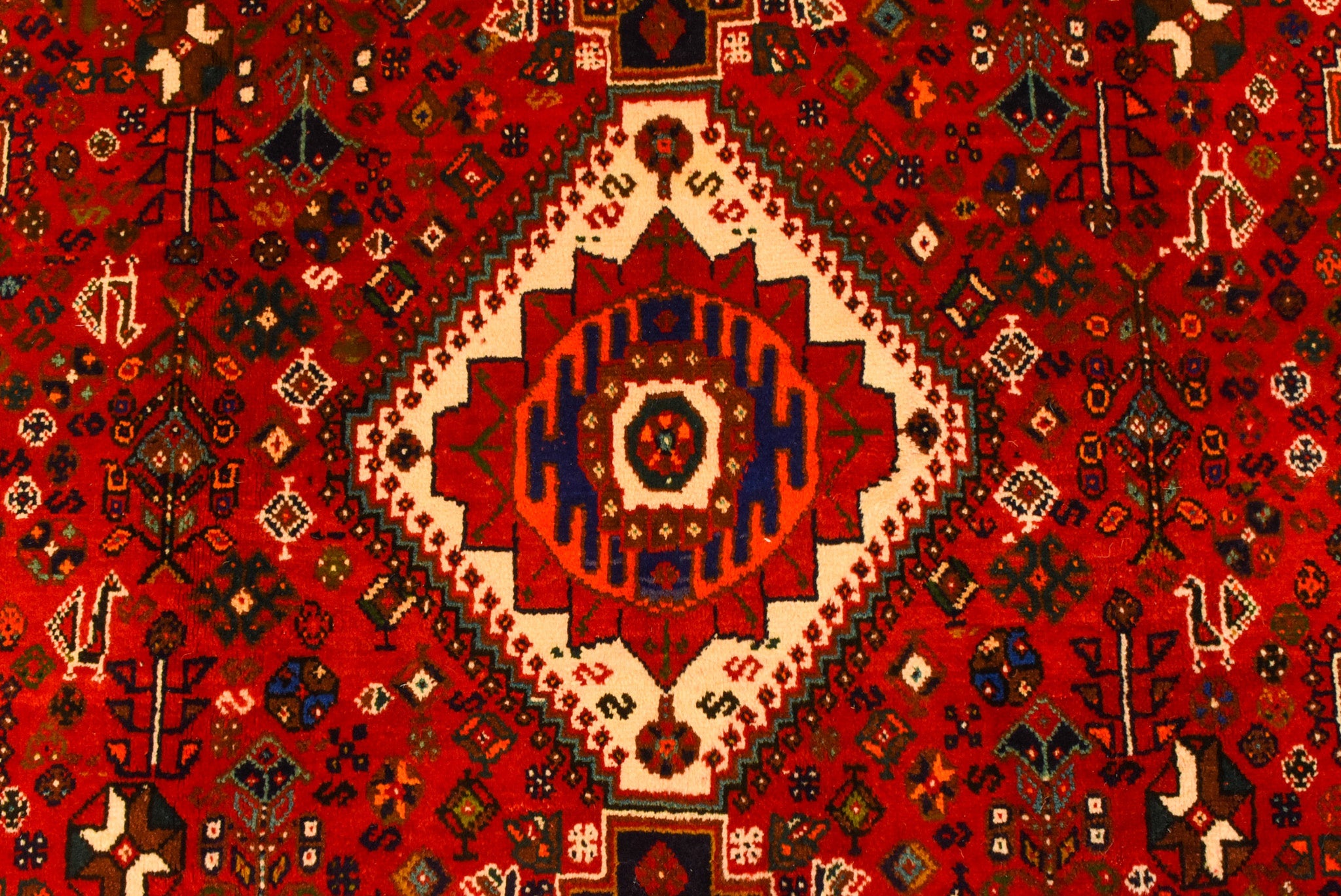 トライバルラグ イラン産 シラーズ<br>リビングサイズ 175×263