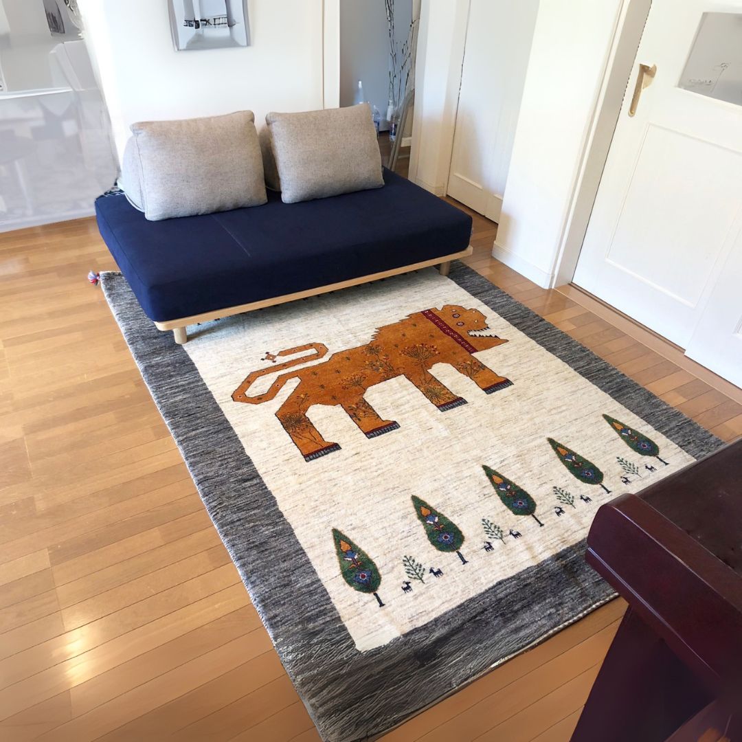 納品事例　福山市　K様邸　ギャッベ