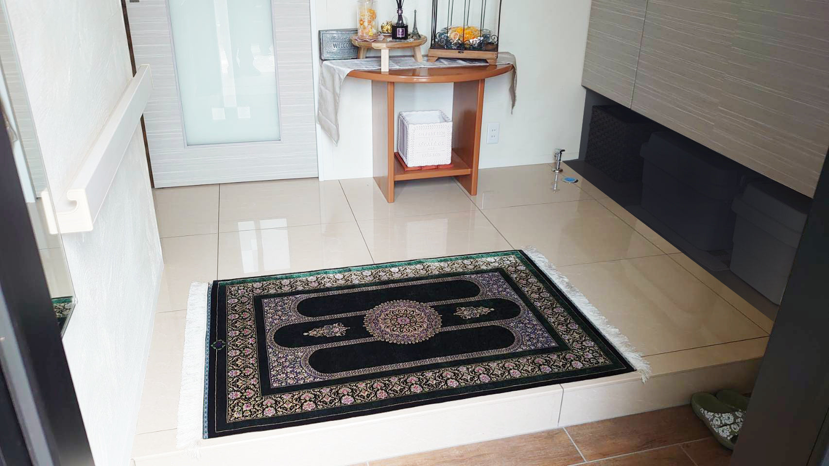 納品事例　東広島市　N様邸　ペルシャ絨毯