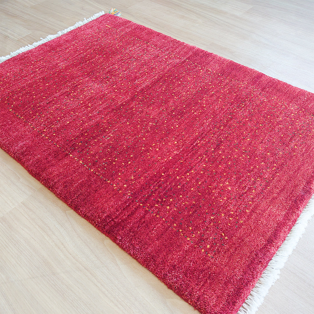ギャッベ イラン産<br>玄関マットサイズ 120×80
