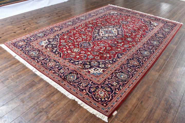ペルシャ絨毯　イラン<br> カシャーン産 300✕203<br>【商品番号： 3578】