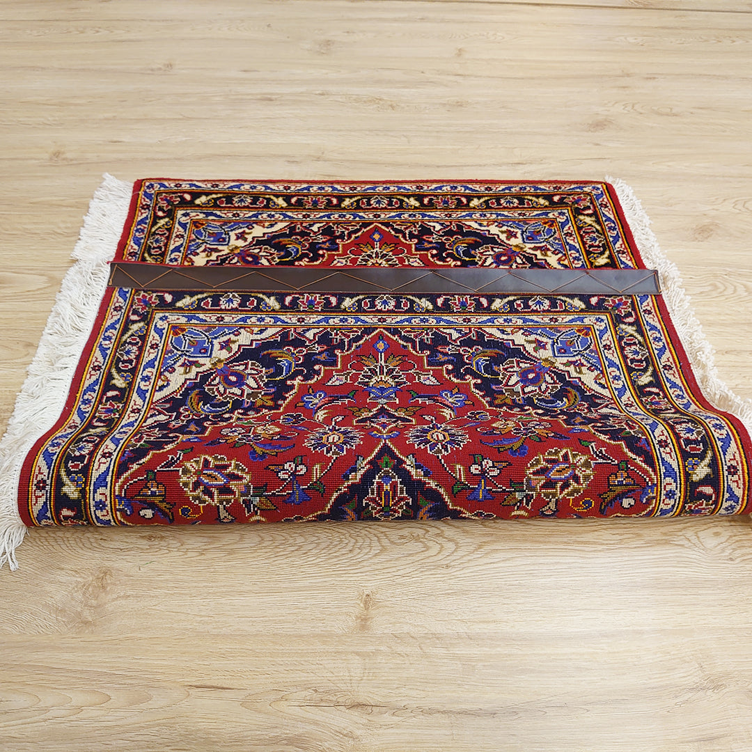 ペルシャ絨毯 イラン カシャーン産<br>玄関マットサイズ 102×71