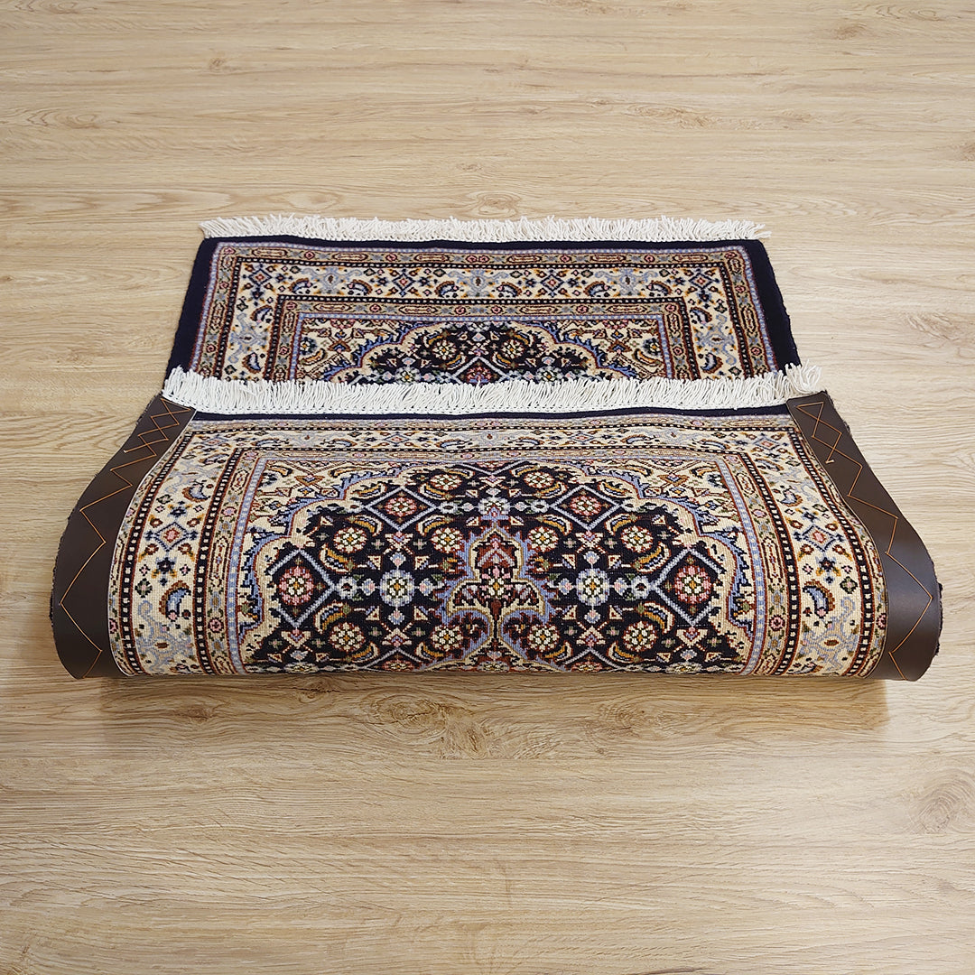 ペルシャ絨毯 イラン ムード産<br>玄関マットサイズ 91×63