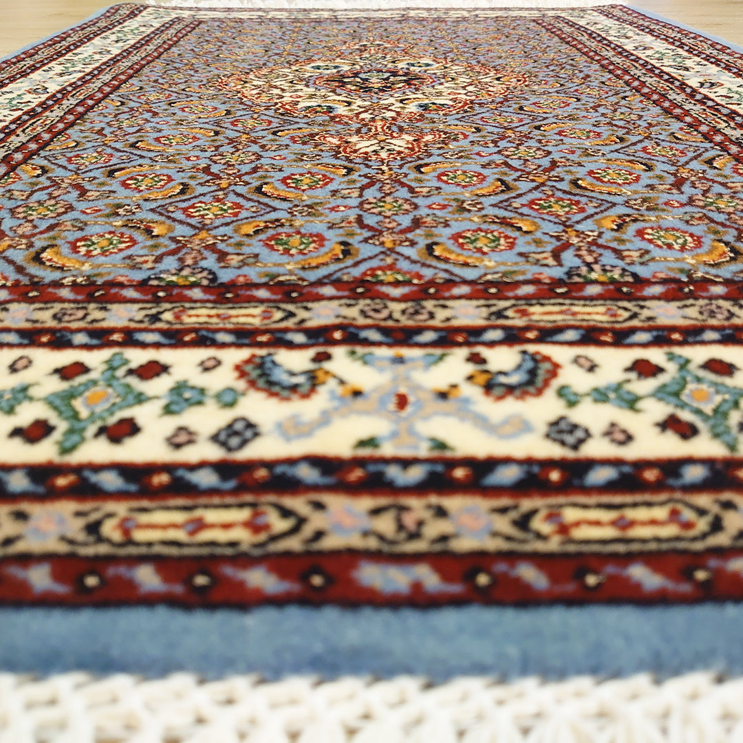 ペルシャ絨毯 イラン ムード産<br>玄関マットサイズ 88×60