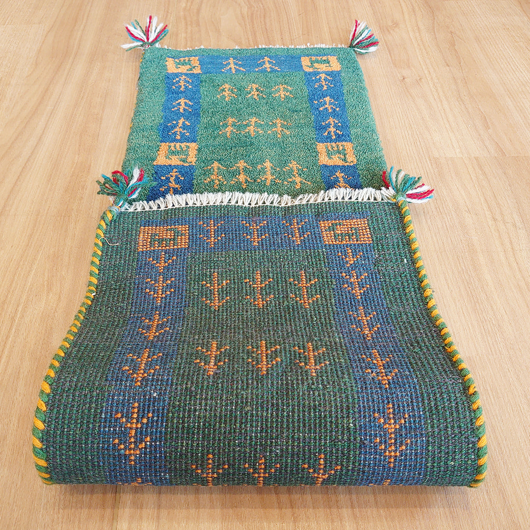ギャッベ　イラン産 <br>ロングサイズ 119×37