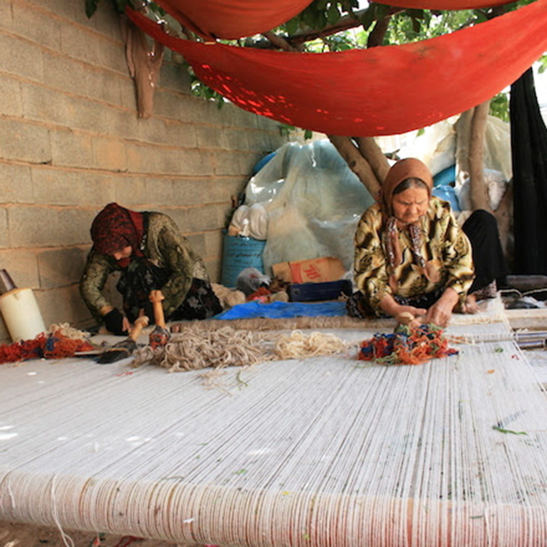 ギャッベ イラン産玄関マットサイズ 127✕84✕1.4