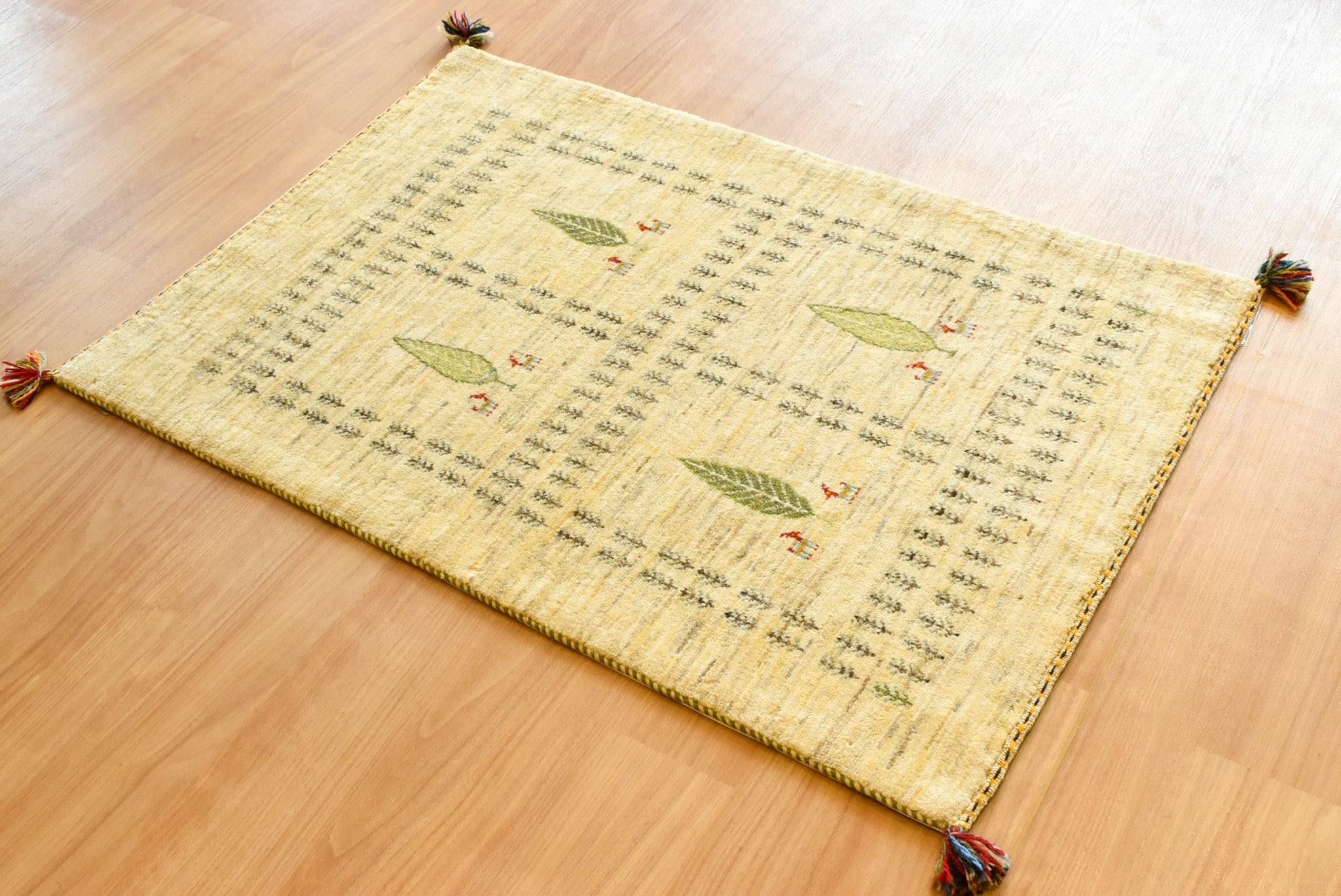 ギャッベ　イラン産 <br>玄関マットサイズ<br>ｻｲｽﾞ:約８０×１１８<br>【商品番号：7314】